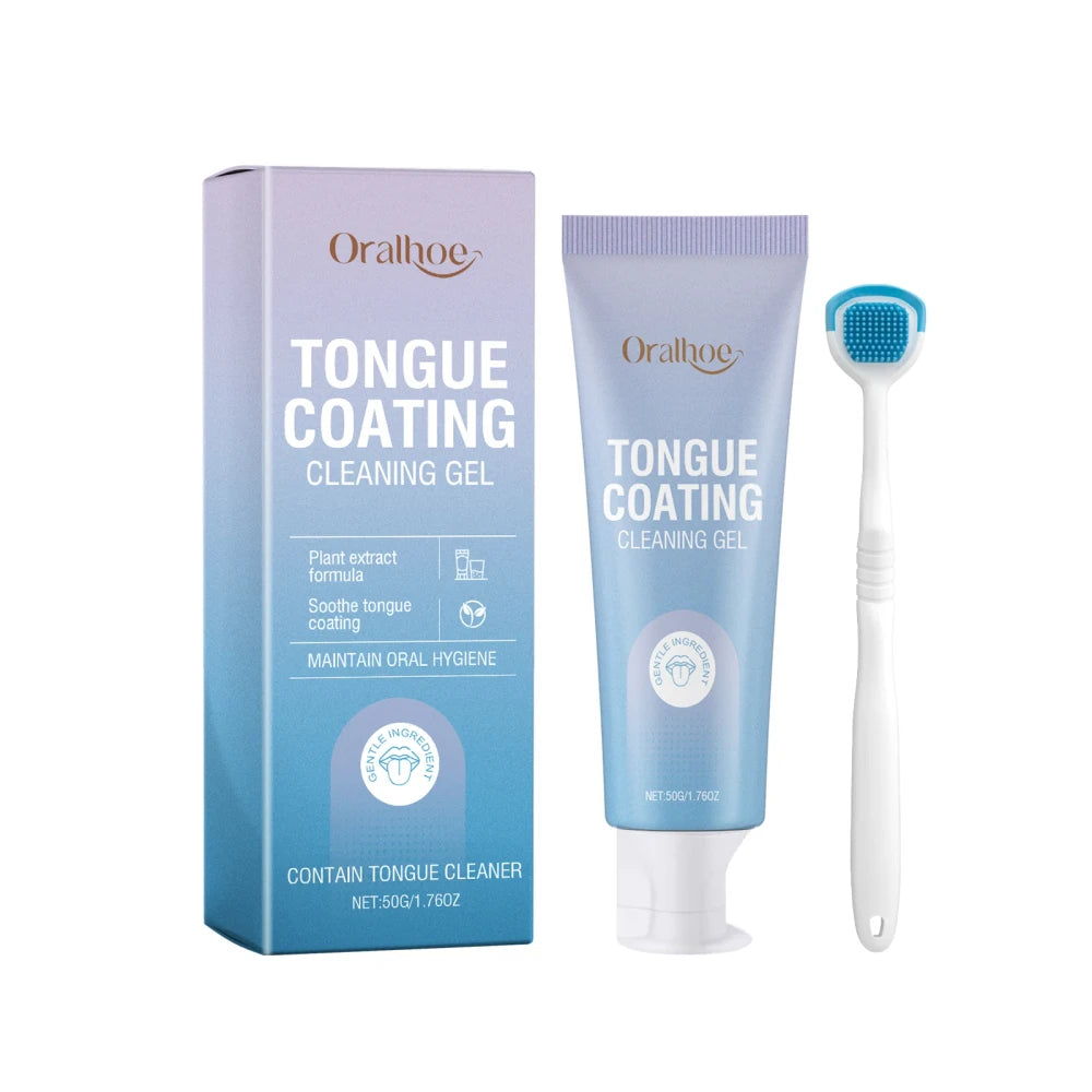 Tongue Cleaning Gel and Brush Kit