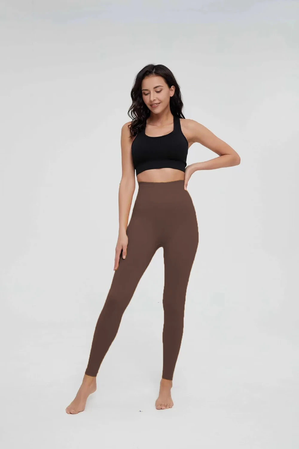 Seamless High-Waist Gym Leggings