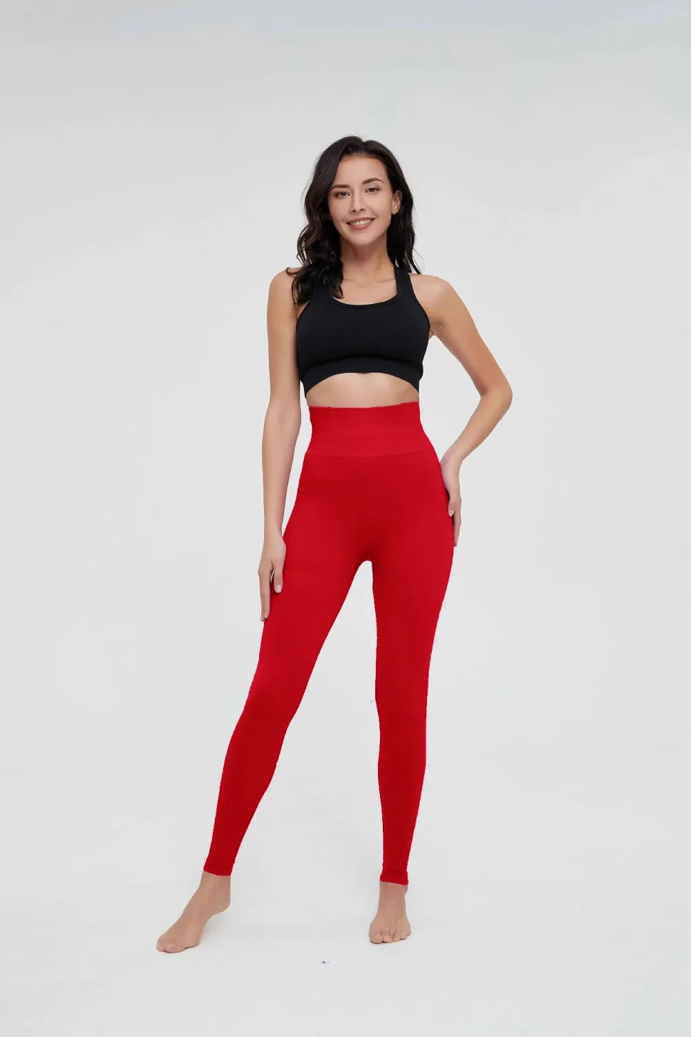 Seamless High-Waist Gym Leggings