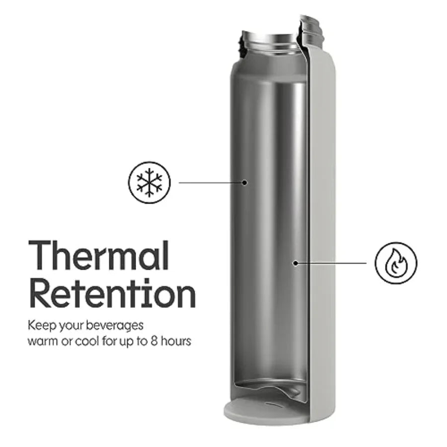 AquaStand Magnetic Stainless Steel Water Bottle