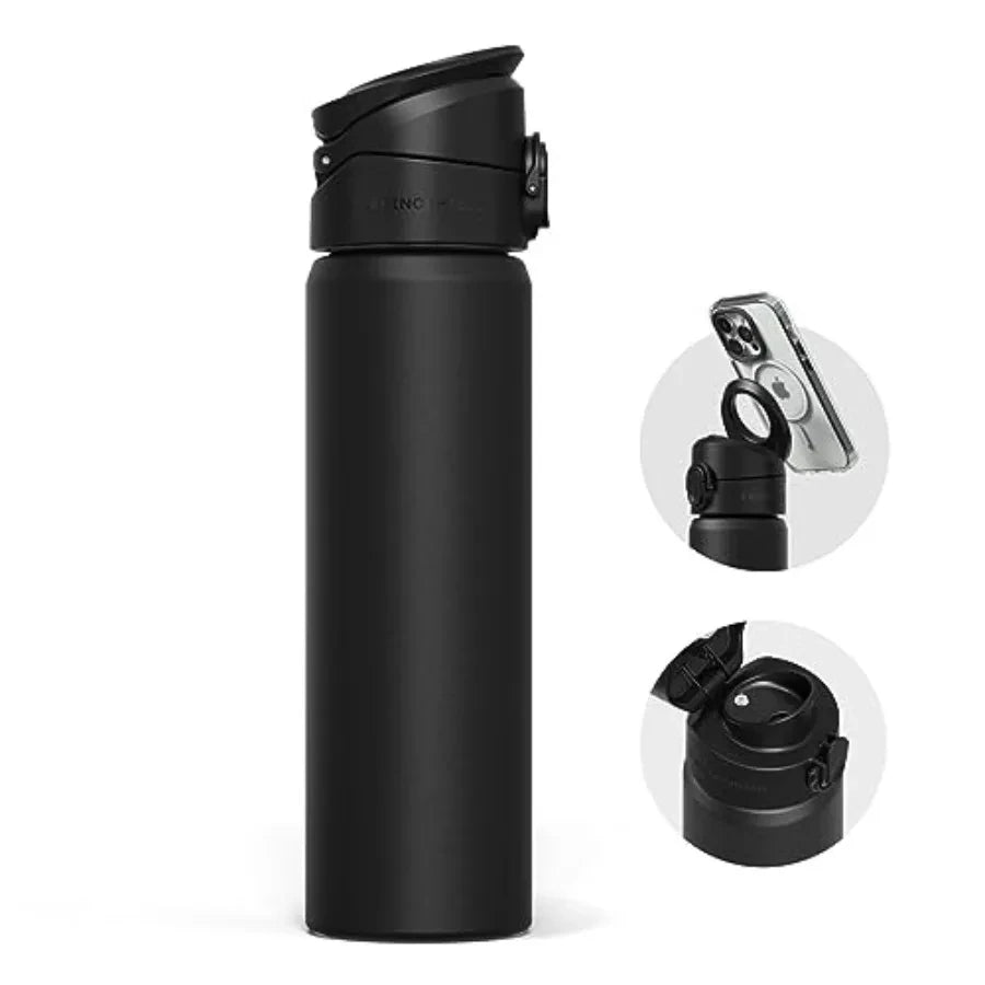 AquaStand Magnetic Stainless Steel Water Bottle
