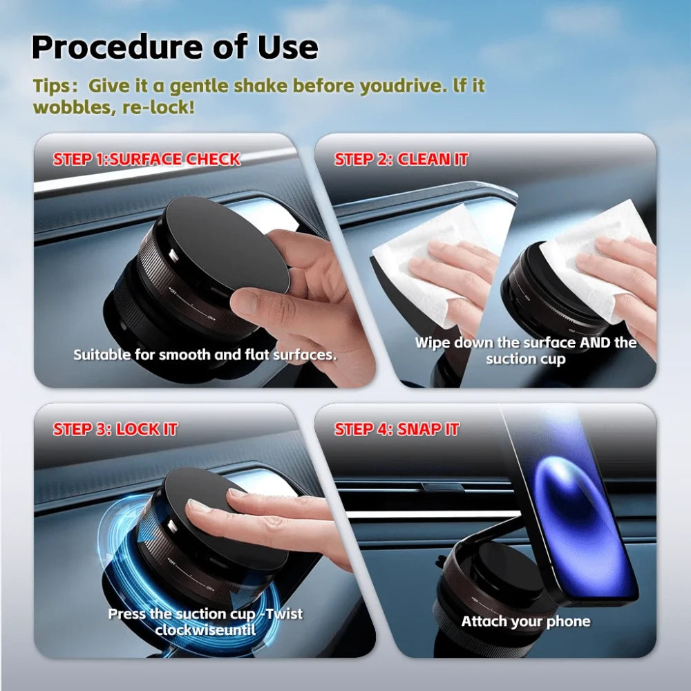 Adjustable Magnetic Phone Stand