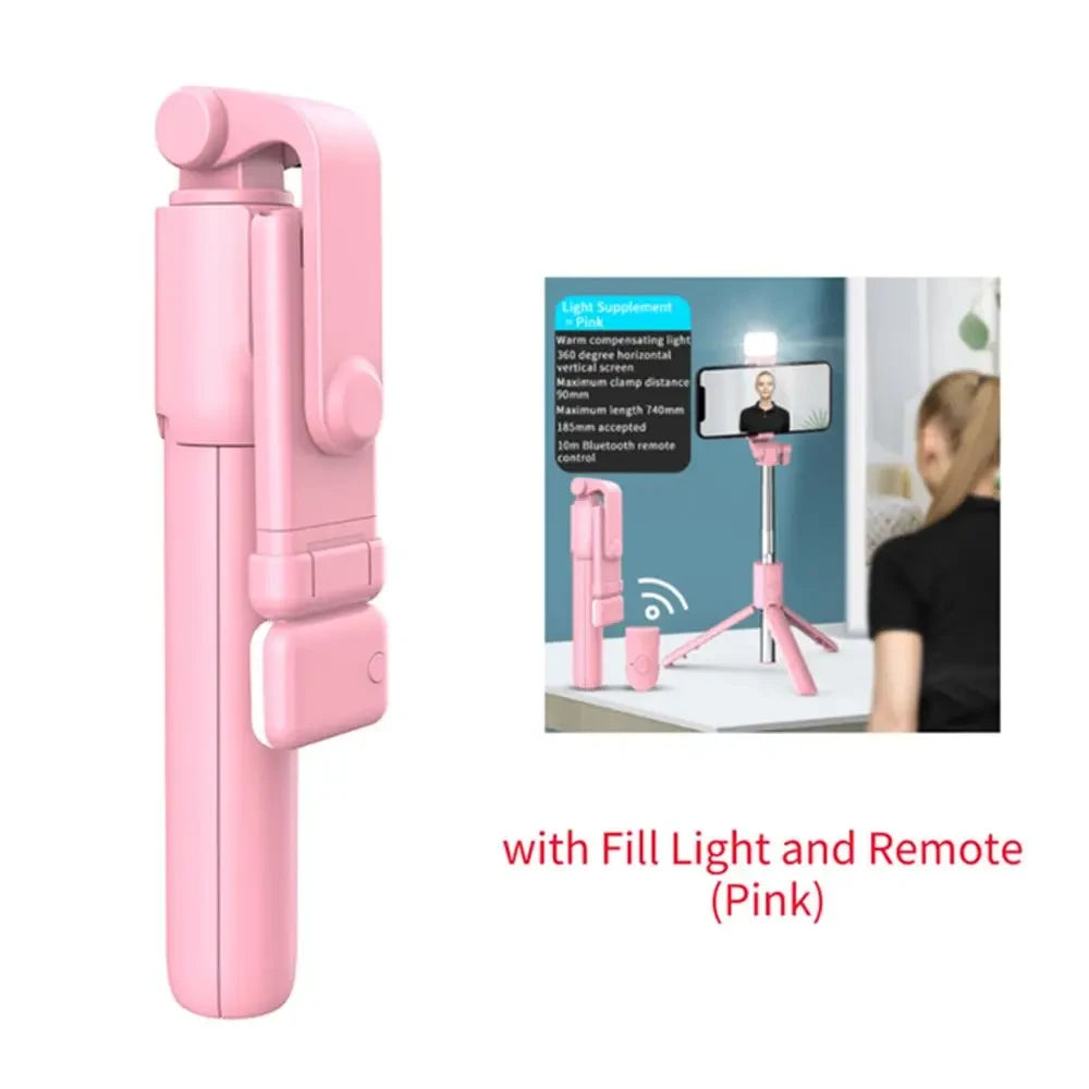 Portable Bluetooth Selfie Stick Tripod