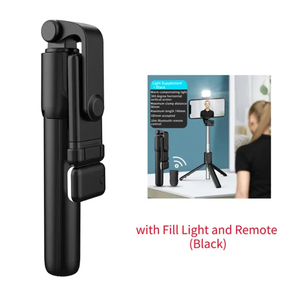 Portable Bluetooth Selfie Stick Tripod