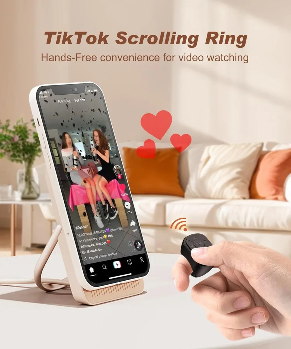 Bluetooth Remote Scrolling Ring
