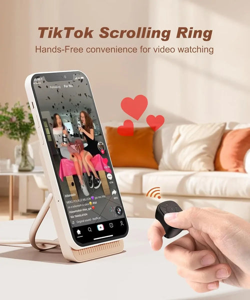 Bluetooth Remote Scrolling Ring
