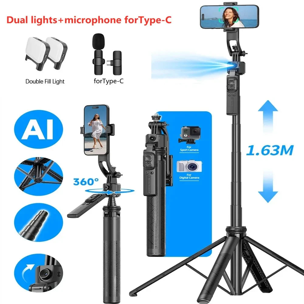 AI Smartphone Gimbal Stabilizer