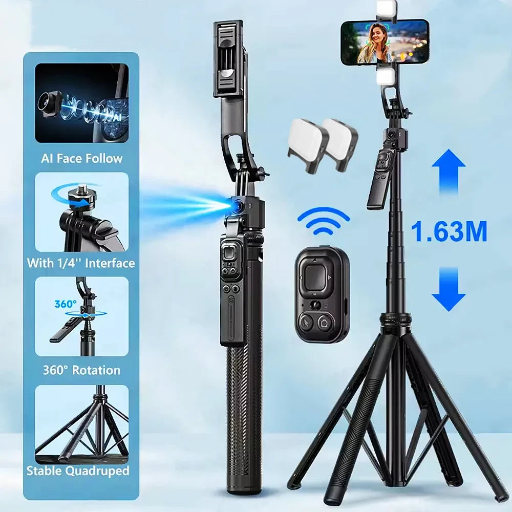 AI Smartphone Gimbal Stabilizer