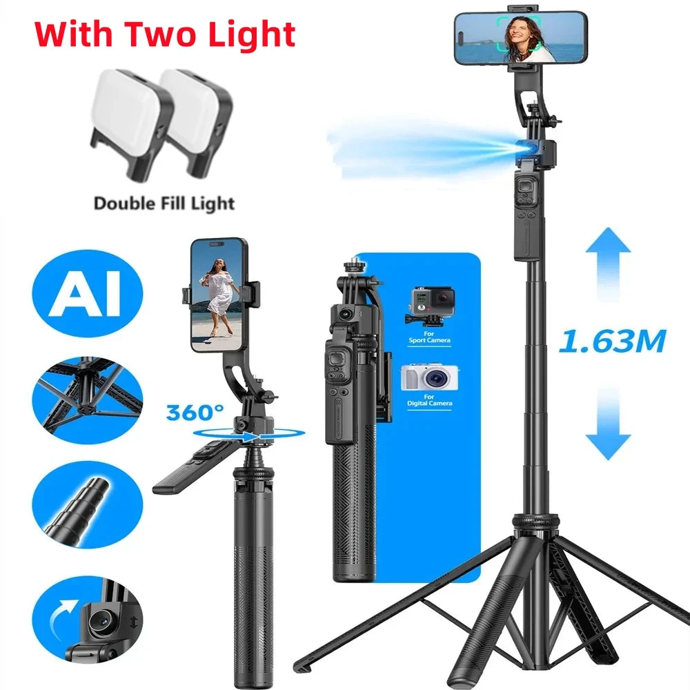 AI Smartphone Gimbal Stabilizer