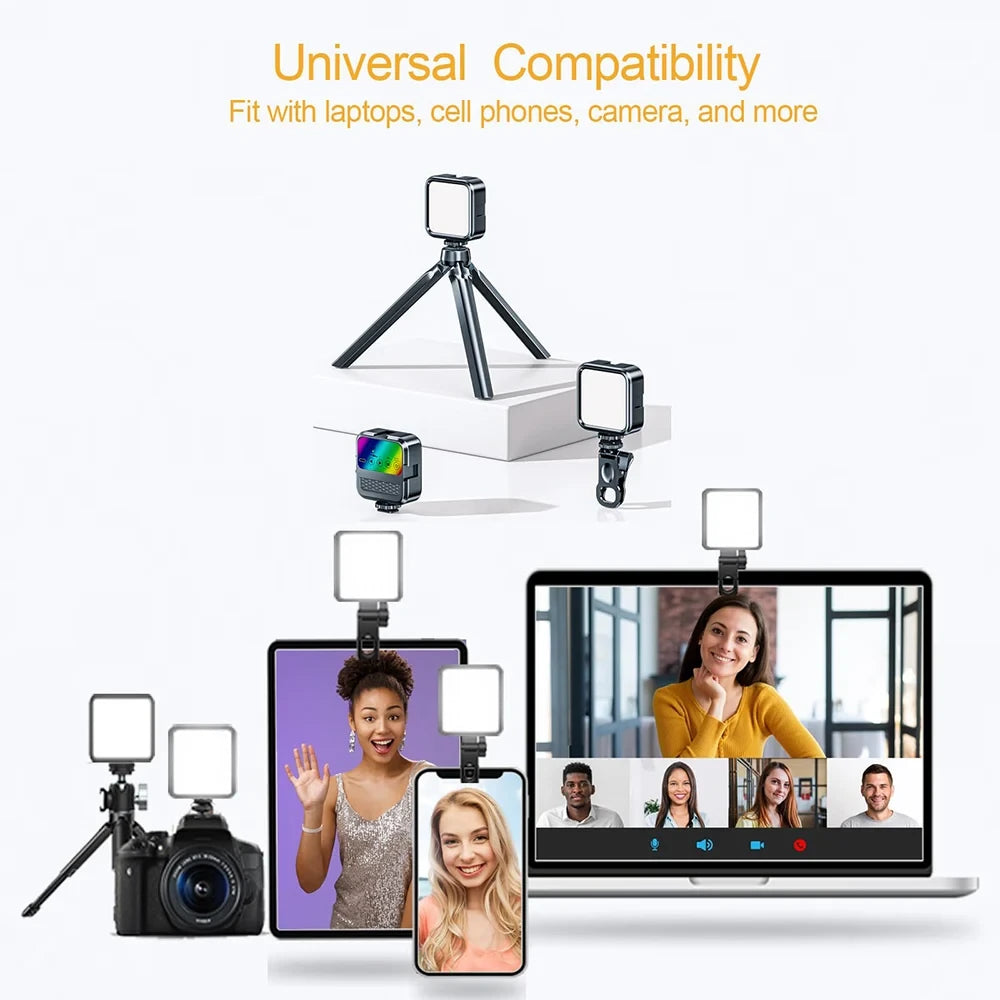 Portable LED Smartphone Ring Light