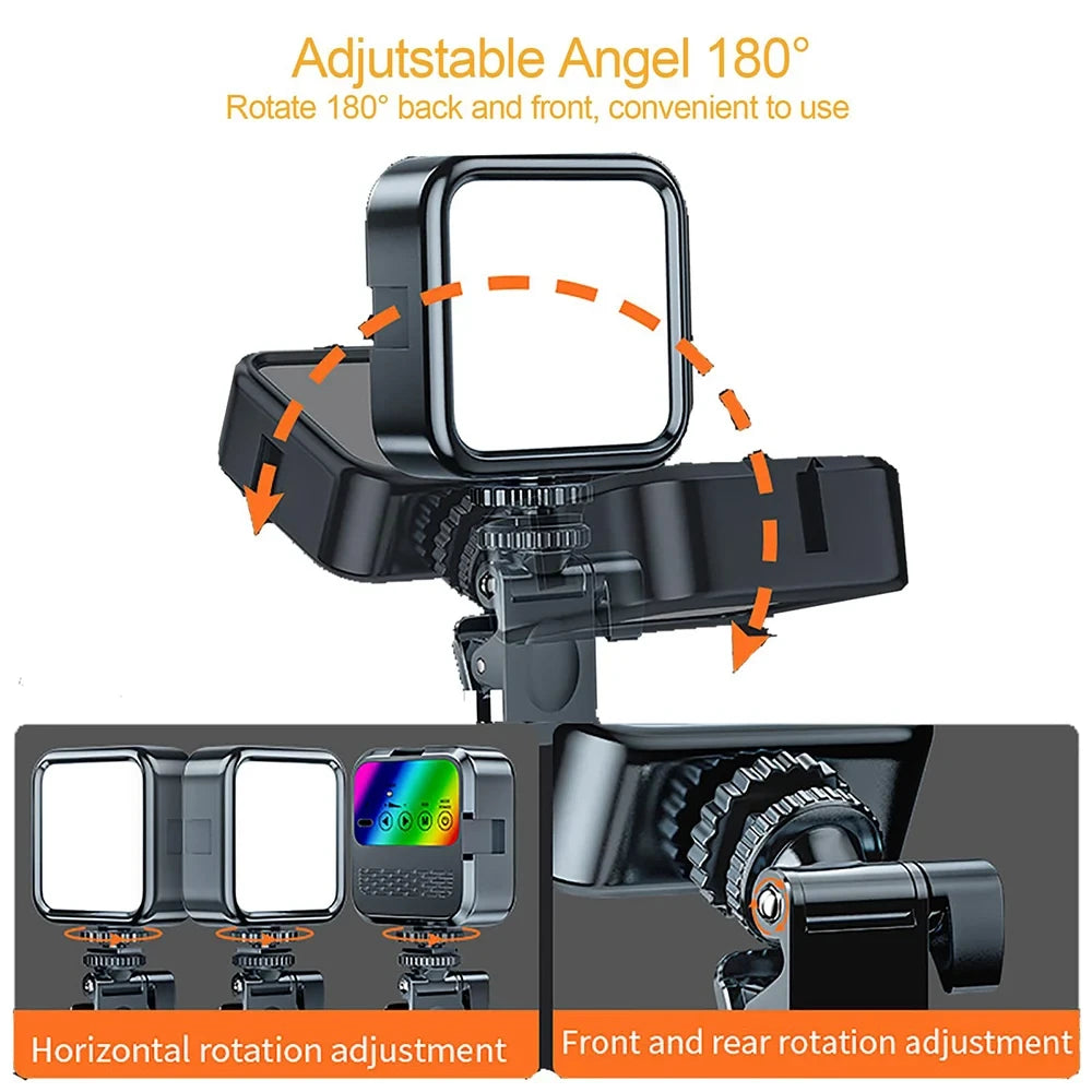 Portable LED Smartphone Ring Light