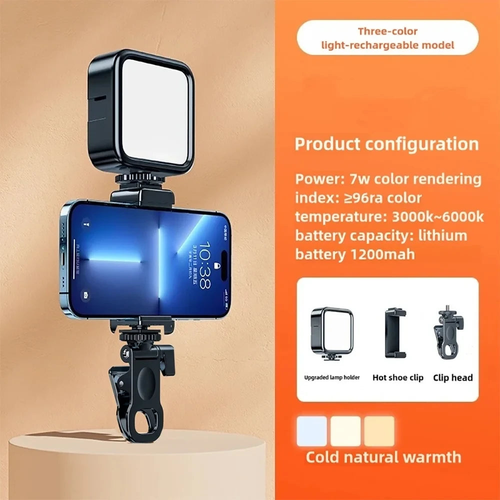 Portable LED Smartphone Ring Light