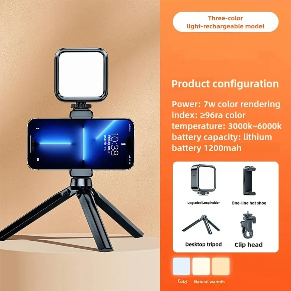 Portable LED Smartphone Ring Light