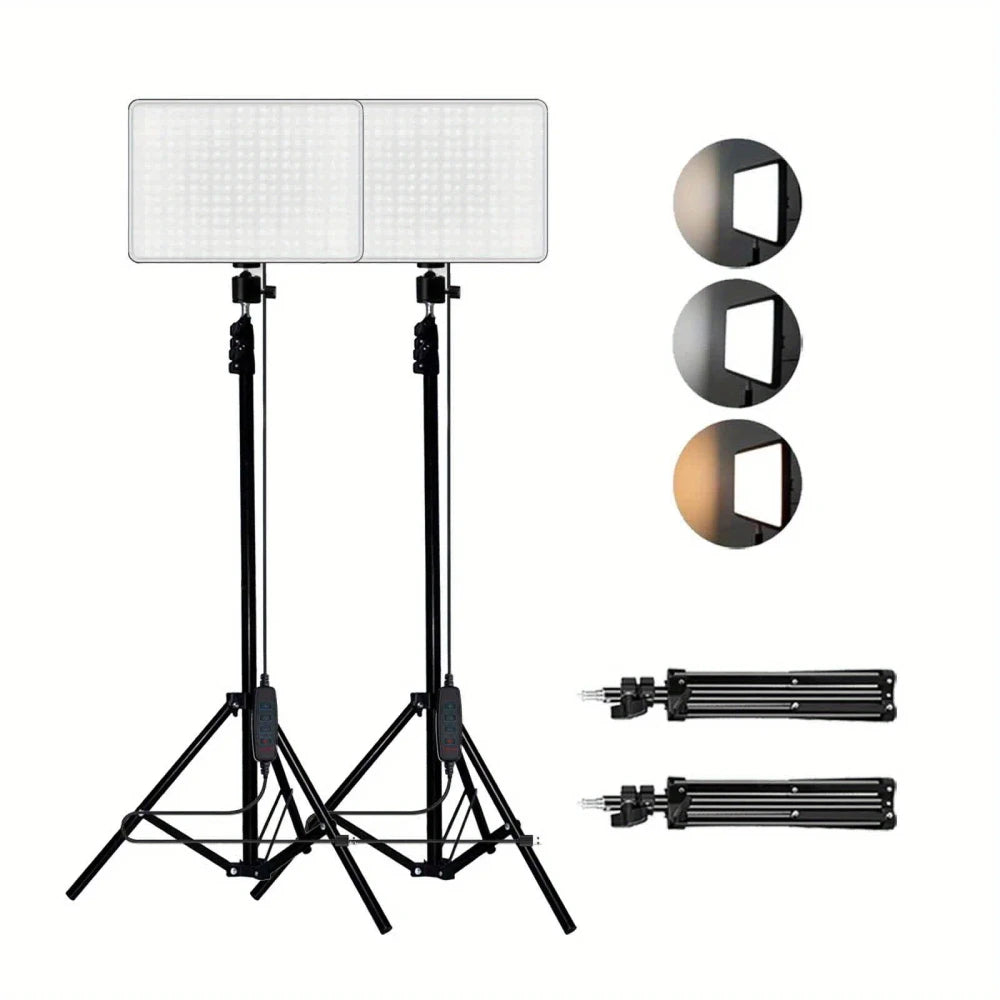 Portable LED Fill Light with Tripod Stand