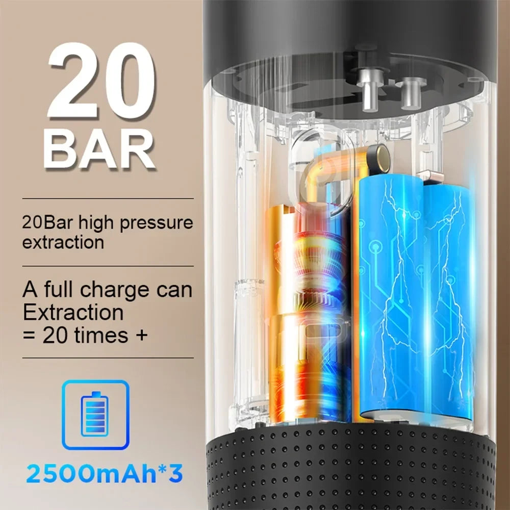 Portable Electric Espresso Maker