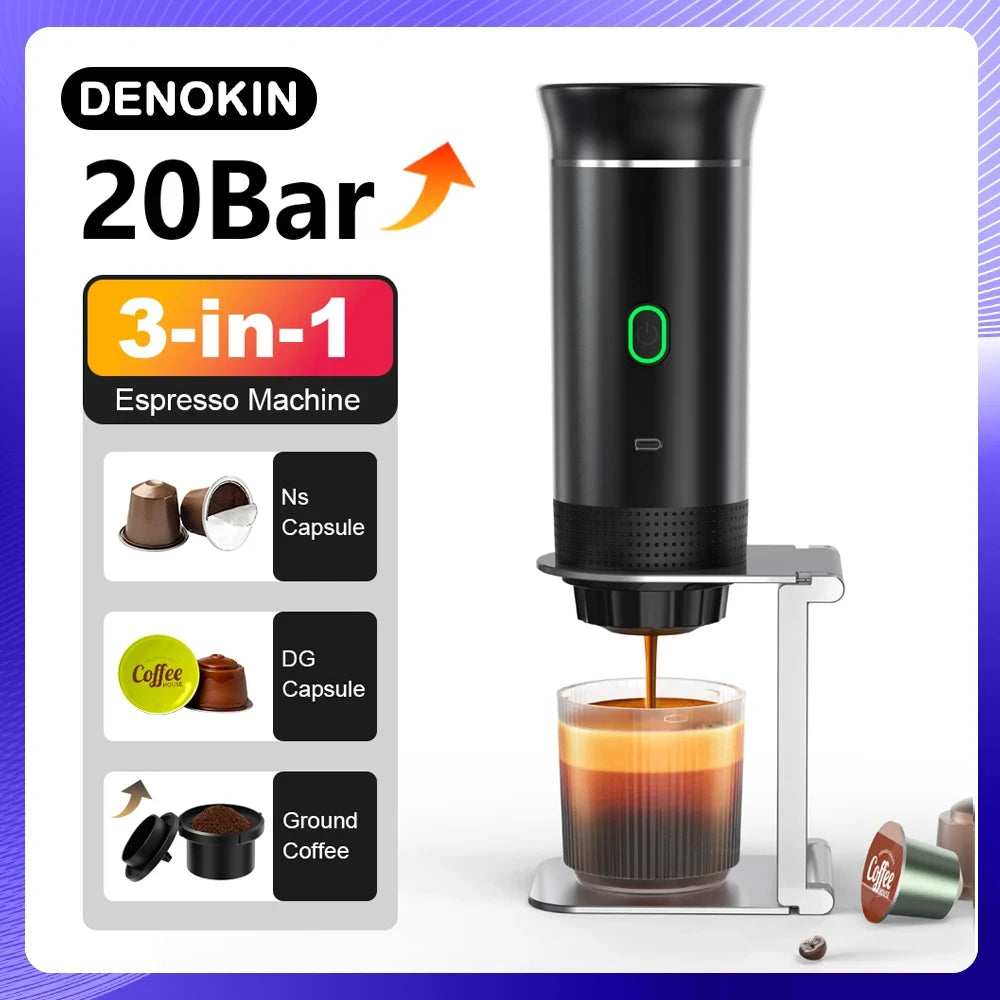 Portable Electric Espresso Maker