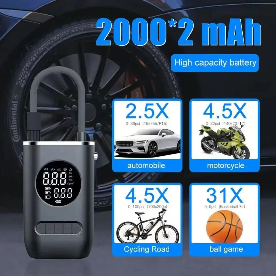 Portable Wireless Tire Inflator