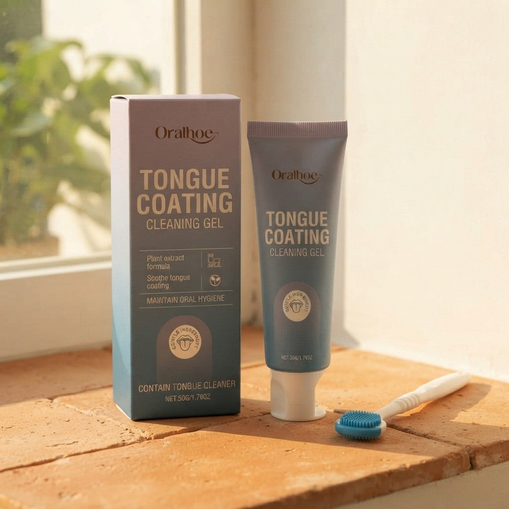 Tongue Cleaning Gel and Brush Kit