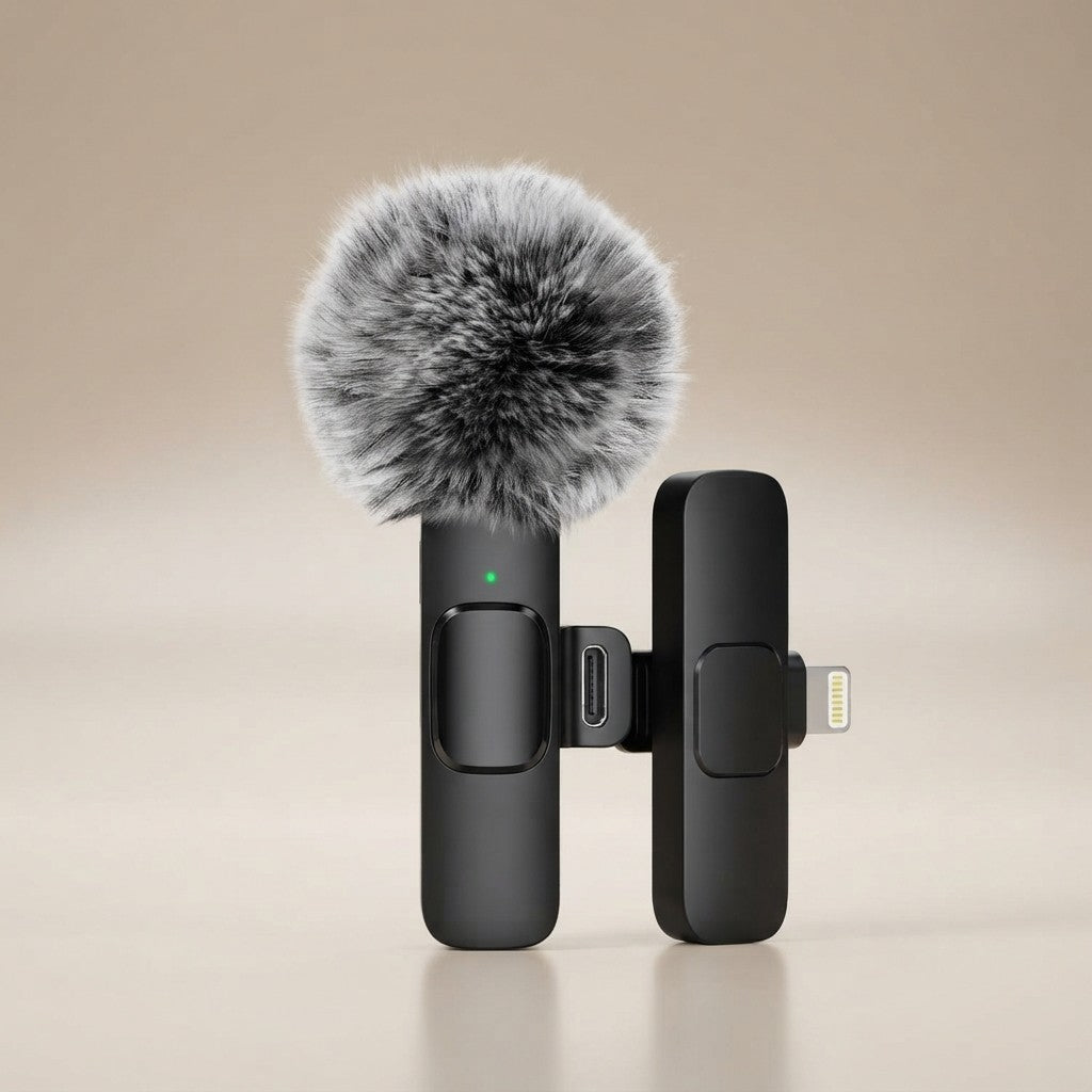 Wireless Clip-on Lavalier Microphones