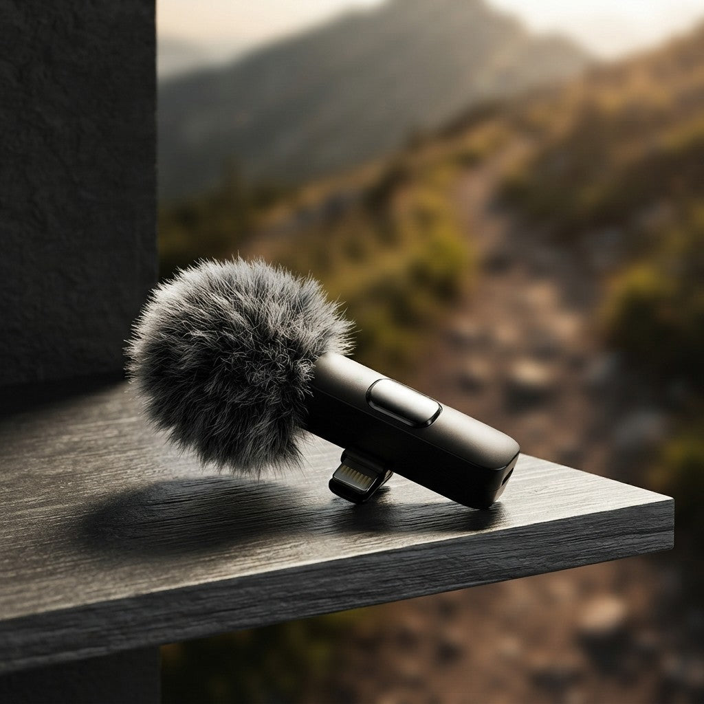 Wireless Clip-on Lavalier Microphones