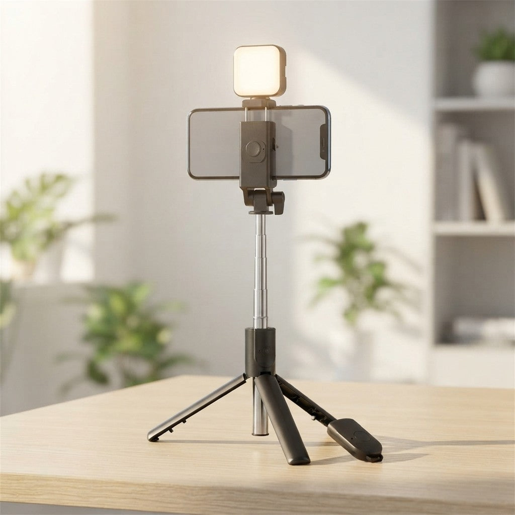 Portable Bluetooth Selfie Stick Tripod