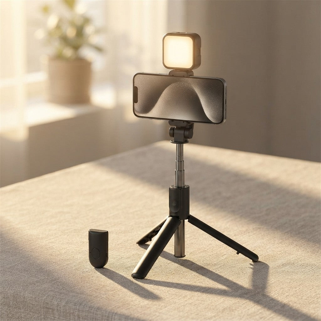 Portable Bluetooth Selfie Stick Tripod